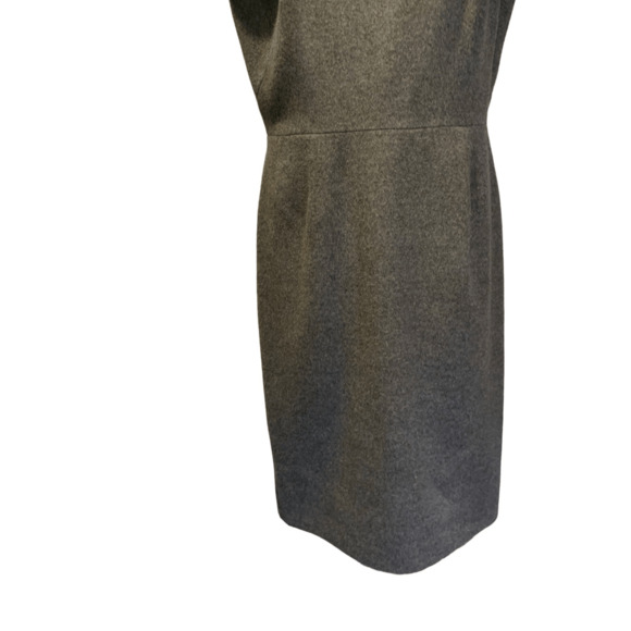 Gray Sheath Work Dress David Peck - Picture 5 of 10